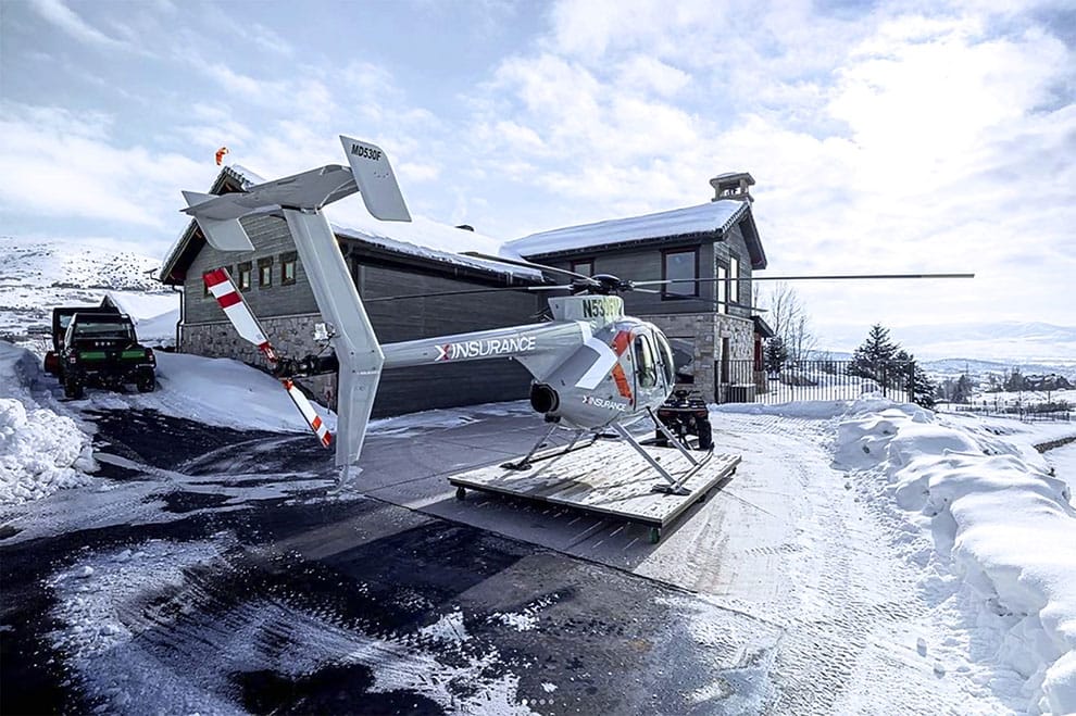 XINSURANCE Helicopter
